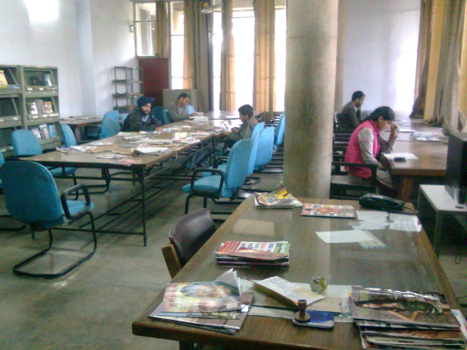 Magazine Section, Central State Library, Chandigarh