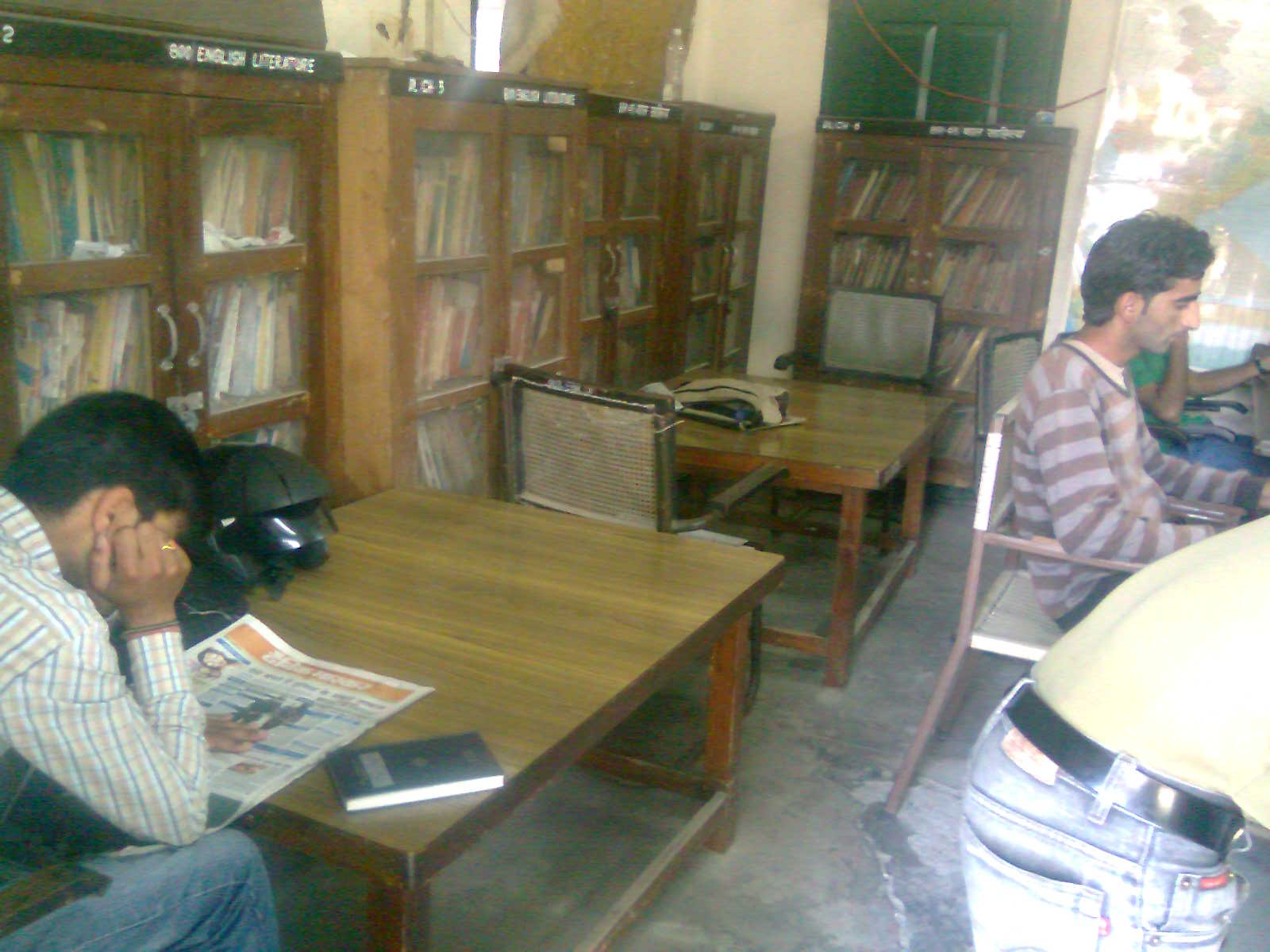 Reading Room, District Library, Dharamshala (HP)