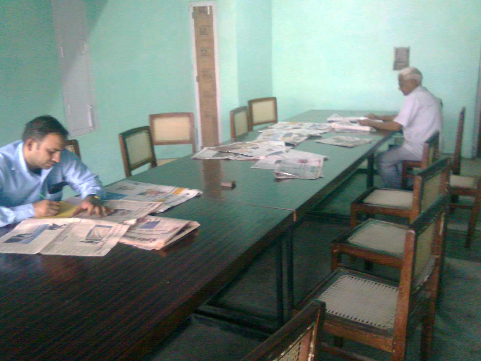 Reading Room, District Library, Bhiwani