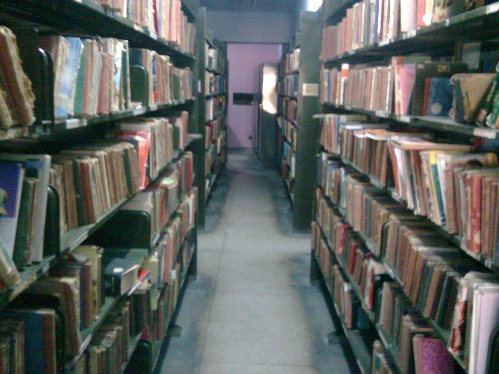 Stack Room, District Library, Bhiwani