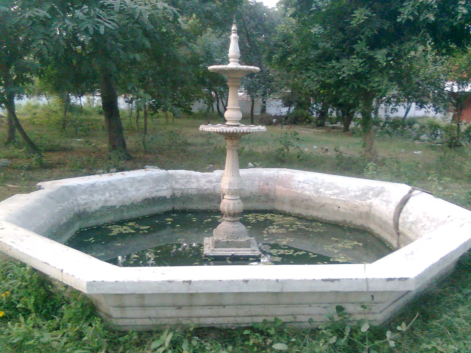 Water Fountain, Front Garden, District Library, Bhiwani