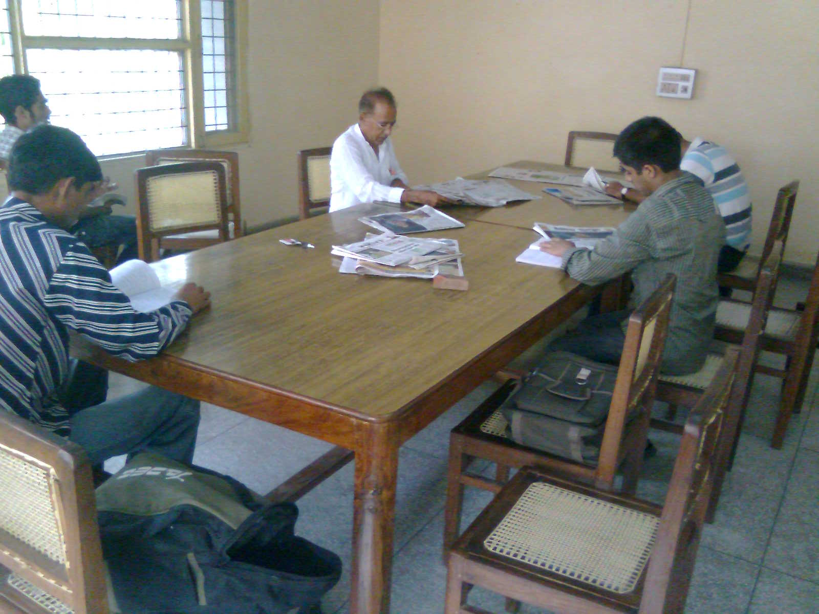Reading Room, District Library, Karnal