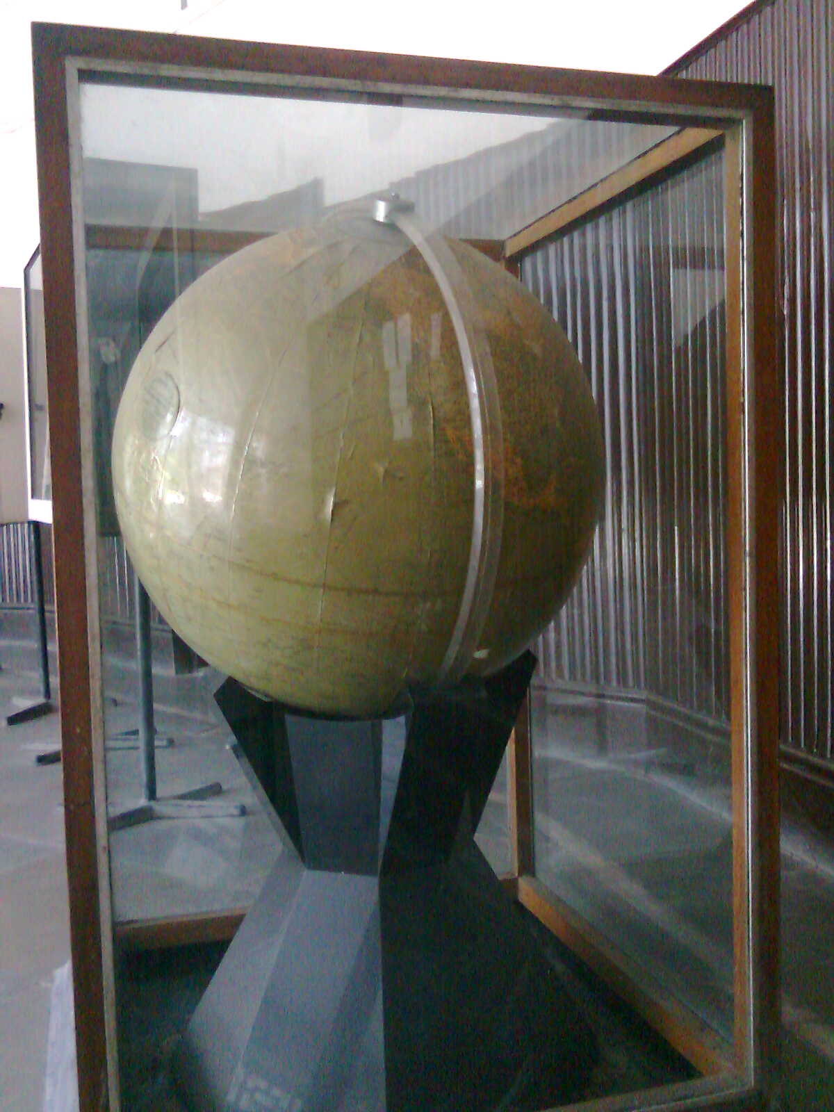 Giant Globe at the Central Hall, Central State Library, Patiala